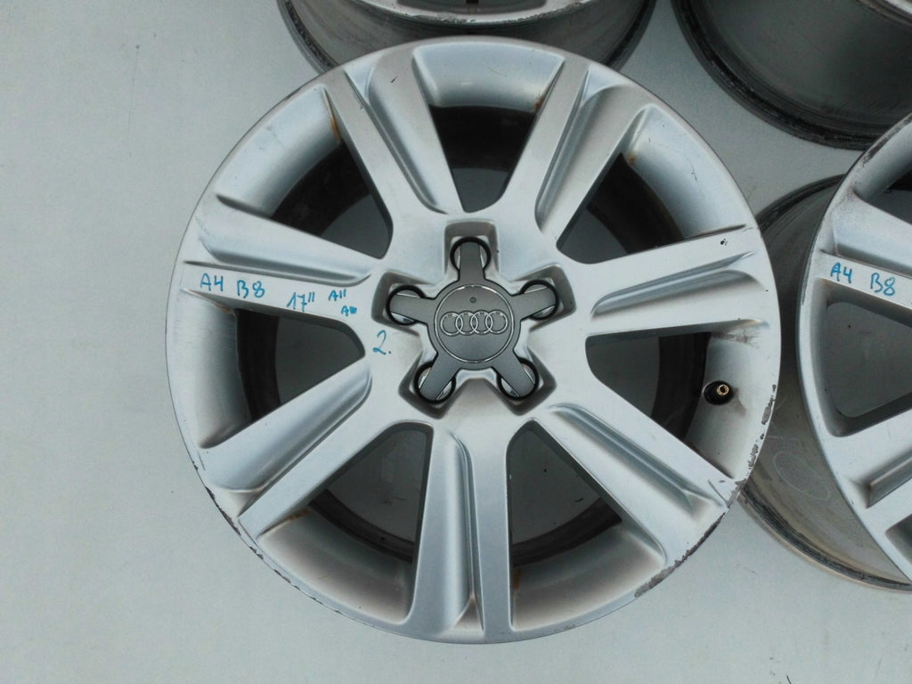 4x Alufelge 17 Zoll 7.5" 5x112 45ET 8K0601025B Audi C6 B8 Rim Wheel FEL3725853754vw