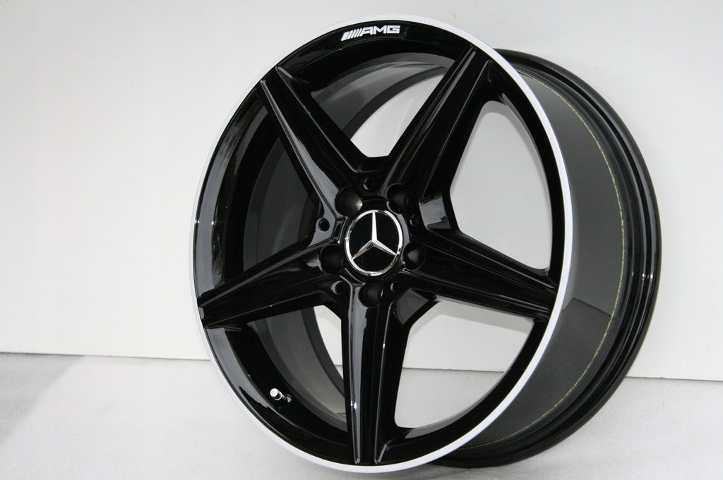 4x Alufelge 18 Zoll 7.5" 5x112 44ET Glanz Schwarz A2054011100 Mercedes-Benz Vito FEL5189667293ou