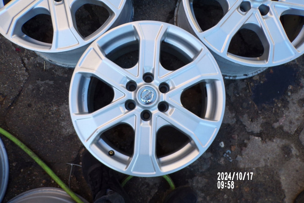 4x Alufelge 17 Zoll 7.0" 6x114.3 Nissan Navara Pathfinder Rim Wheel FEL9952044488qp
