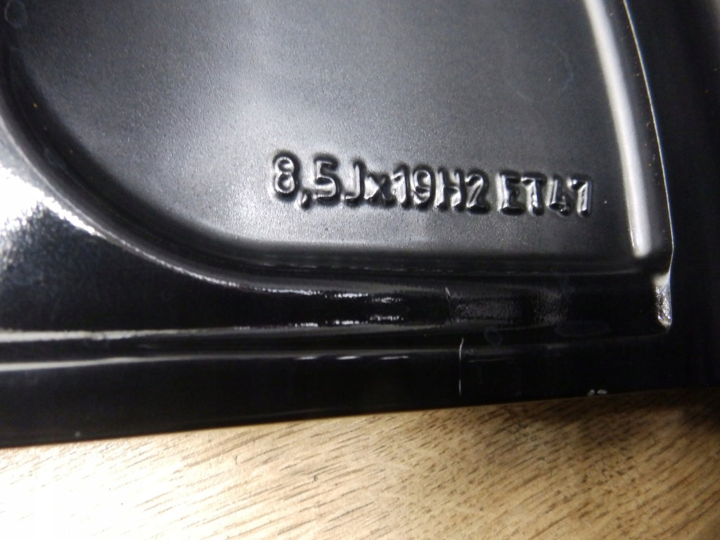 1x Alufelge 19 Zoll 8.5" 5x108 47ET Matt Schwarz 32243394 Volvo S90 V90 FEL9954159686dy