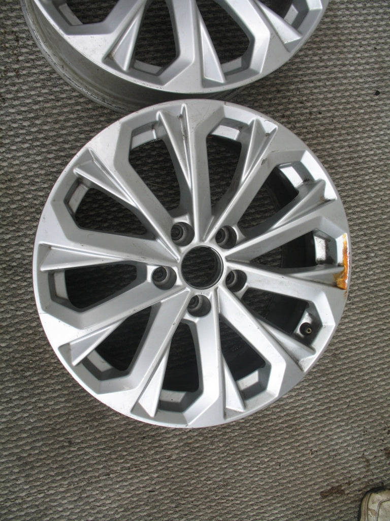 1x Alufelge 17 Zoll 7.5" 5x112 38ET Glanz Schwarz 8W0601025L Audi Rim Wheel FEL5318820713km