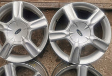 Laden Sie das Bild in den Galerie-Viewer, 4x Alufelge 16 Zoll 6.0" 4x108 52 5ET Silber Ford I Rim Wheel FEL4717078323kl
