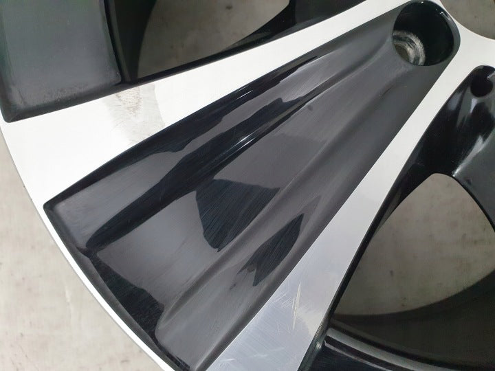 1x Alufelge 18 Zoll 8.0" 5x112 43ET Glanz Schwarz A2134013700 Mercedes-Benz W213 FEL4598347764xr