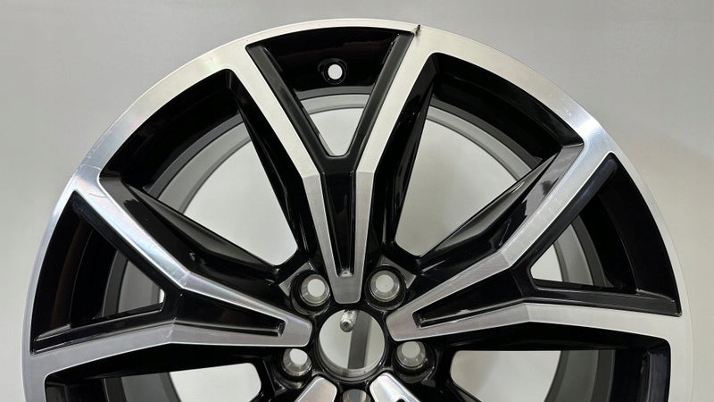 1x Alufelge 18 Zoll 7.0" 5x100 39ET Glanz Schwarz 2GM601025F VW T-Cross FEL8279155113yb