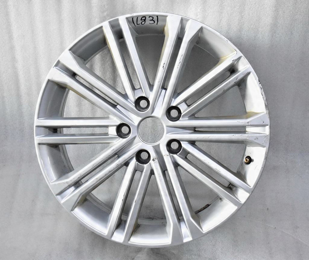 1x Alufelge 17 Zoll 7.0" 5x112 49ET Glanz Grau 5F0601025 Seat Leon Rim Wheel