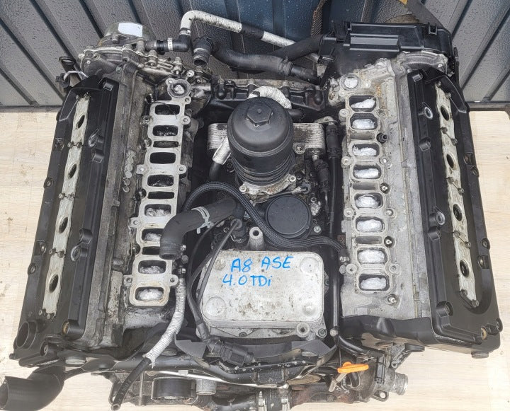 Motor Audi A8 ASE 4.0 TDI 275PS 202kW Diesel Engine Unkomplett MOT2428480668rg