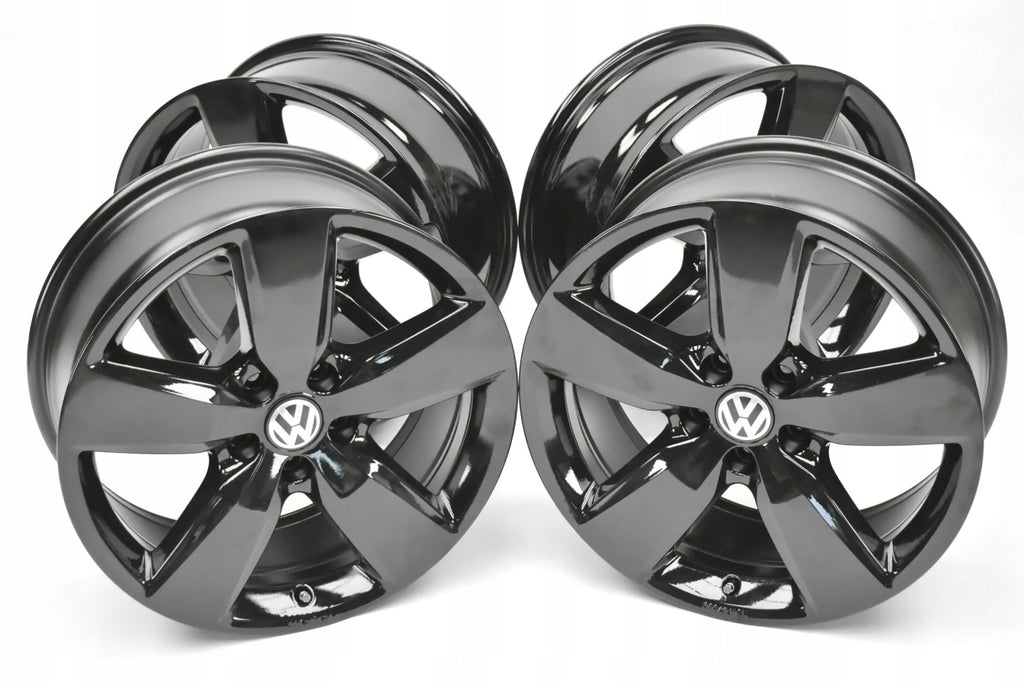 4x Alufelge 19 Zoll 8.0" 5x120 43ET Glanz Schwarz 2H0071499 VW Amarok Rim Wheel FEL3656862585ox
