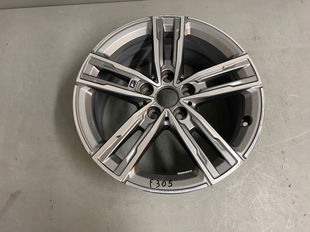 1x Alufelge 17 Zoll 7.5" 5x112 54ET Glanz Graphit 8053523 BMW 1 F40 Mg Rim Wheel FEL4935718460bb