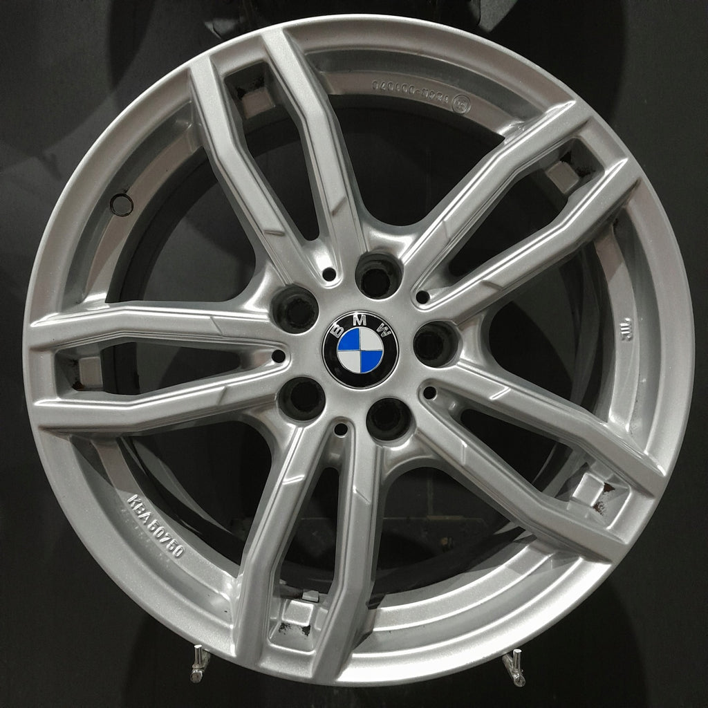 4x Alufelge 17 Zoll 7.5" 5x112 27ET Glanz Silber BMW 3 G21 G20 Rim Wheel FEL8040642794xb