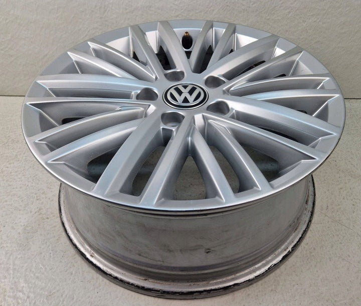 1x Alufelge 16 Zoll 6.5" 5x112 46ET Glanz Silber 5G0601025AT VW Golf VII I FEL9198026563sk