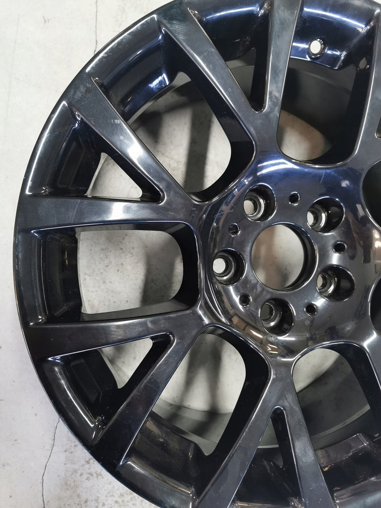 1x Alufelge 18 Zoll 8.0" 5x120 30ET Glanz Silber Bmw Rim Wheel