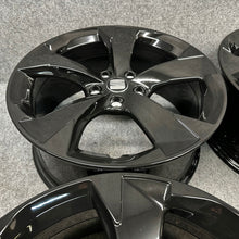 Laden Sie das Bild in den Galerie-Viewer, 4x Alufelge 18 Zoll 7.5" 5x112 46ET Glanz Schwarz 5FA601025B Seat Leon Rim Wheel FEL4205853868cn