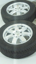 Laden Sie das Bild in den Galerie-Viewer, 4x Alufelge 15 Zoll 6.0" 5x112 45ET Silber Audi Rim Wheel FEL7496442817bc