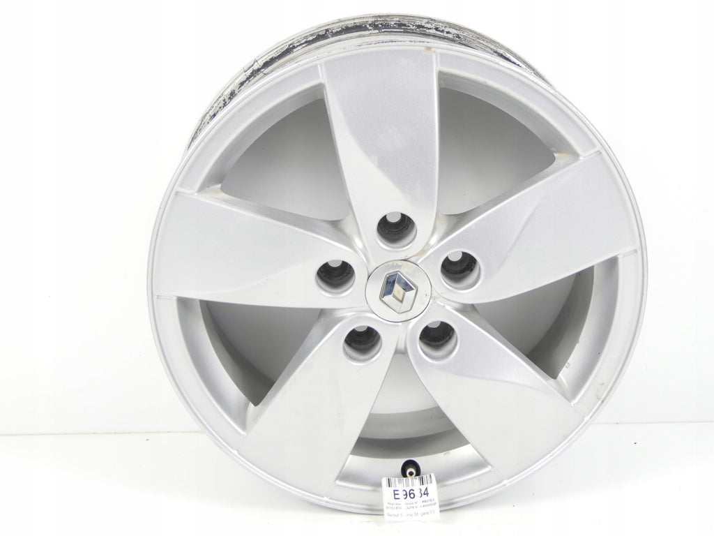 1x Alufelge 16 Zoll 6.5" 5x114.3 47ET 403000048R Renault Megane III 1 Scenic FEL8418952547ek