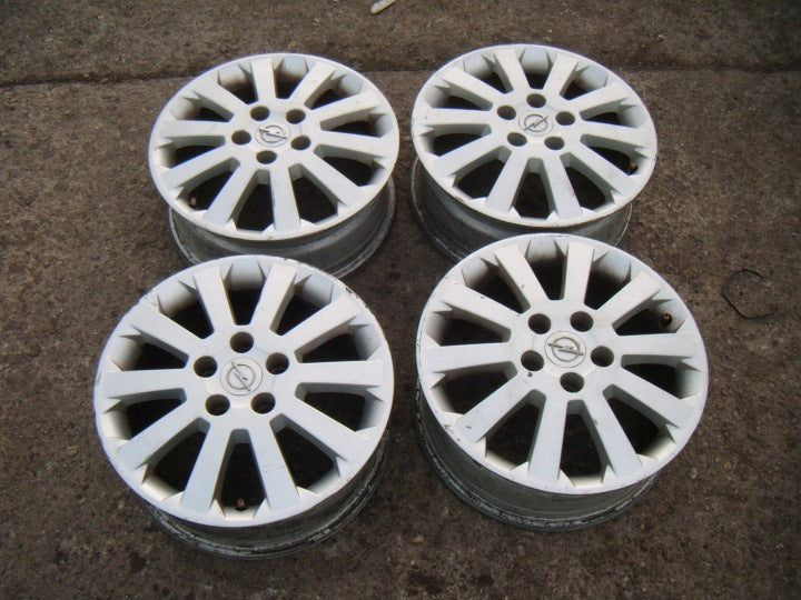4x Alufelge 16 Zoll 6.0" 5x110 44ET Opel Vectra C Rim Wheel FEL1393764849pq