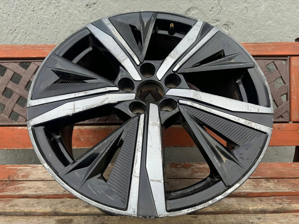 1x Alufelge 18 Zoll 8.0" 5x108 48ET 9835058180 Peugeot 308 Rim Wheel