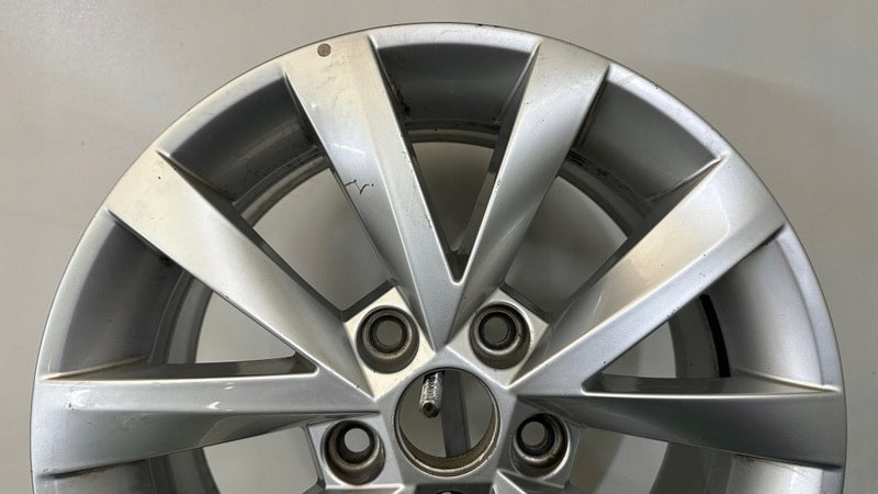 1x Alufelge 16 Zoll 6.5" 5x112 46ET Silber 5E0601025BJ- Skoda Rim Wheel FEL2993524208ah