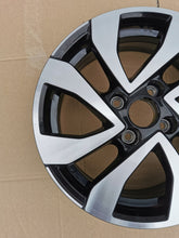 Load image into Gallery viewer, 1x Alufelge 15 Zoll 5.5&quot; 4x100 41ET Glanz Schwarz 1S0601025CE VW Saj Rim Wheel