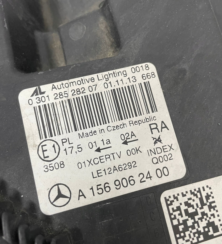 Frontscheinwerfer Mercedes-Benz Gla A1569062400 Xenon Rechts Headlight SCH6317633335yo