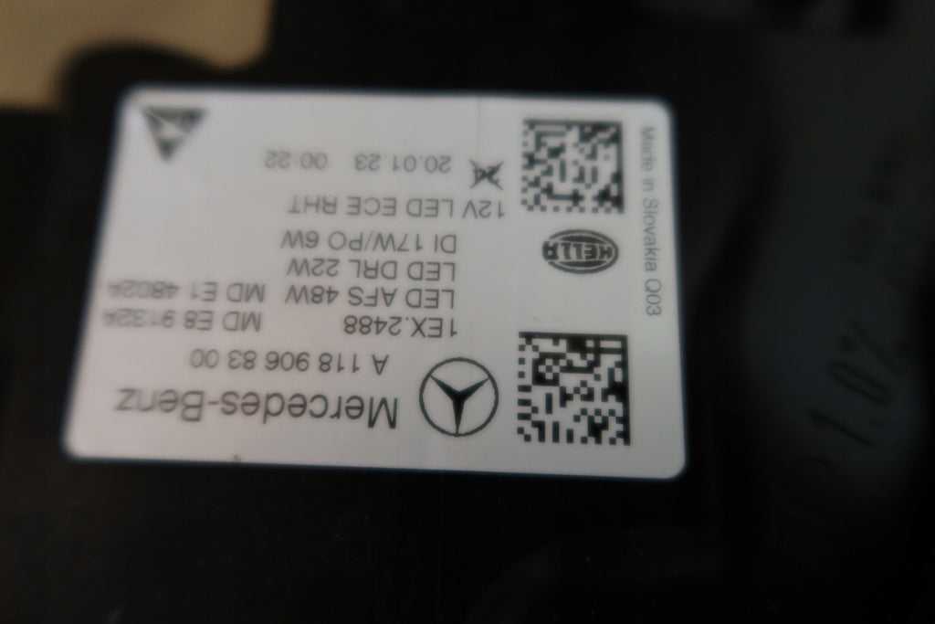 Frontscheinwerfer Mercedes-Benz Cla A1189068300 A1189068300A1189068300 LED Links SCH5735885939fk