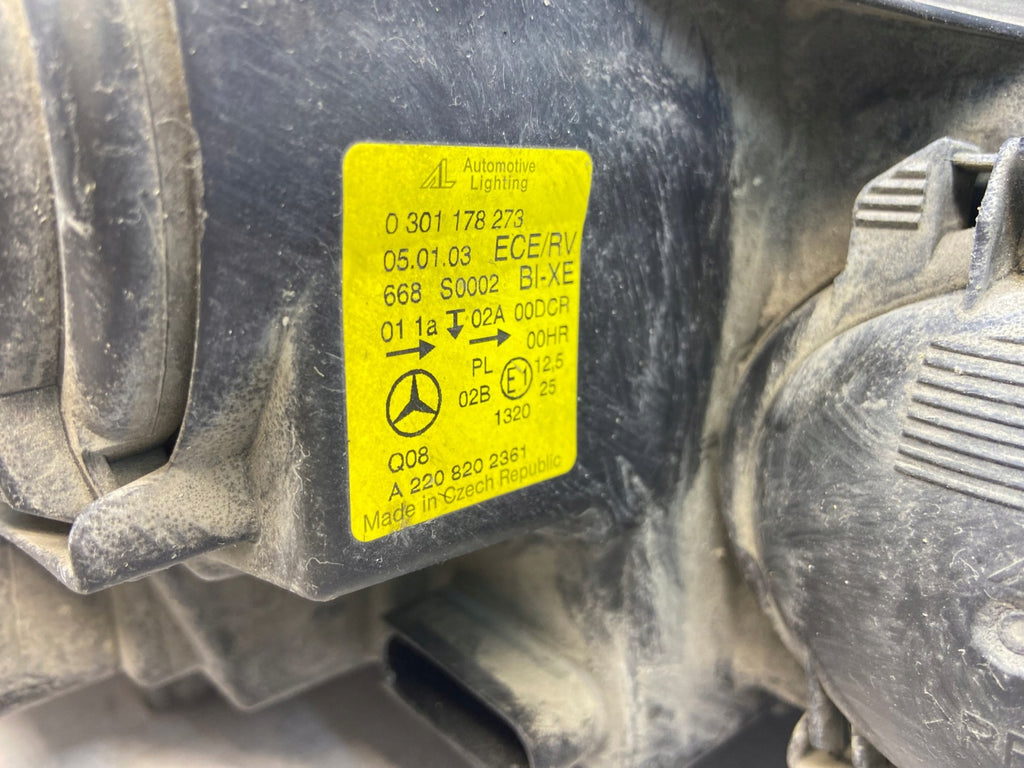 Frontscheinwerfer Mercedes-Benz W220 A2208202361 Xenon Links Headlight SCH6171055847pz