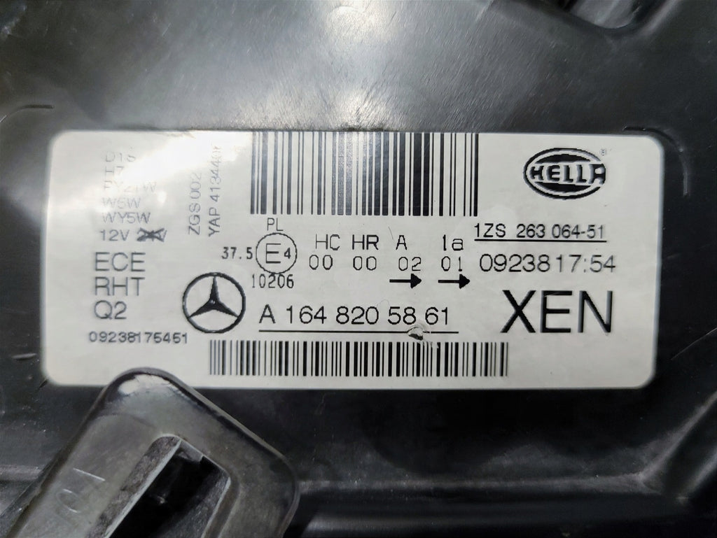 Frontscheinwerfer Mercedes-Benz W164 A1648205861 Bi-Xenon Links Headlight