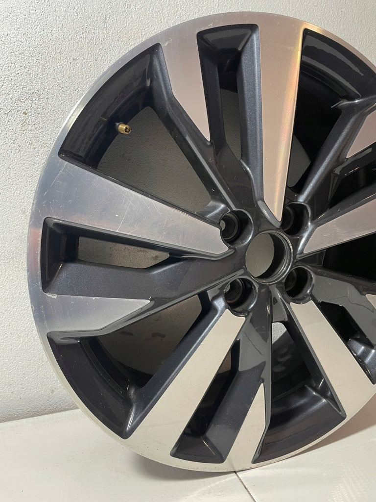 1x Alufelge 17 Zoll 6.5" 4x100 50ET Glanz Nissan Micra I Rim Wheel FEL3276597663kf