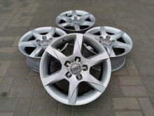 Load image into Gallery viewer, 4x Alufelge 16 Zoll 7.0&quot; 5x112 35ET Glanz Silber 4F0601025CM Audi Rim Wheel