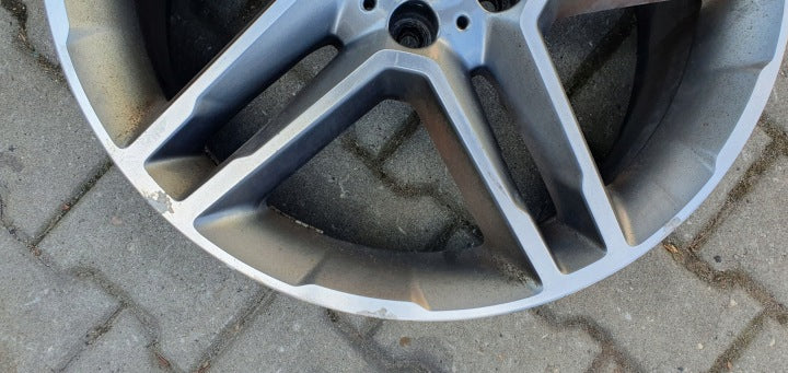 1x Alufelge 19 Zoll 7.5" 5x114.3 49 5ET 52910-S1730 Hyundai Santa I Rim Wheel FEL7320542854jx