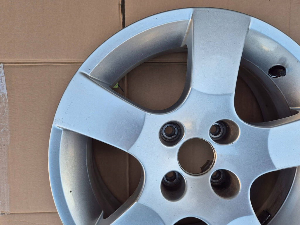 1x Alufelge 16 Zoll 6.0" 4x108 27ET 9686100080 Peugeot 207 Rim Wheel FEL5068782264ms