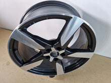 Laden Sie das Bild in den Galerie-Viewer, 1x Alufelge 20 Zoll 8.5" 5x112 43ET Glanz Schwarz 4K0601025 Audi A6 C8 Rim Wheel FEL1230637743lg