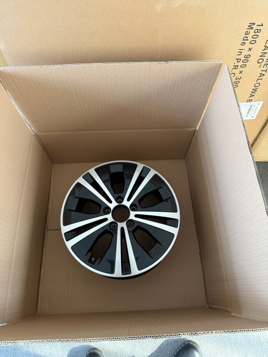 4x Alufelge 17 Zoll 7.5" 5x112 40ET Glanz Schwarz A2134015100 Audi I Rim Wheel FEL9730945742kk