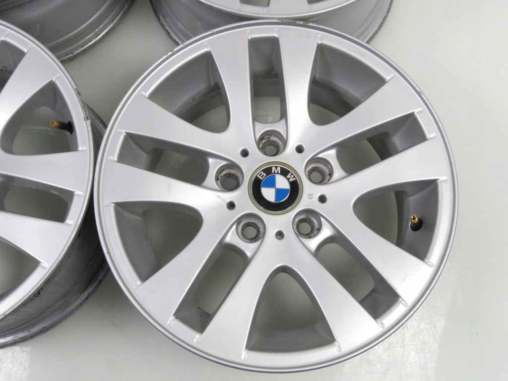 4x Alufelge 16 Zoll 7.0" 5x120 34ET Glanz Silber 6775595 BMW 3 E46 E90 Rim Wheel FEL5685459810ni