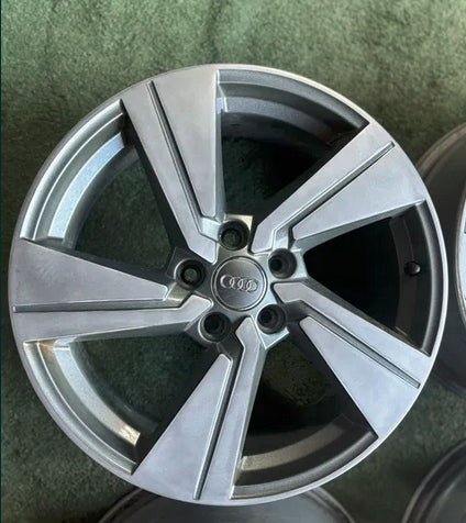 4x Alufelge 18 Zoll 7.0" 5x112 45ET Glanz Graphit 81A601025G Audi Mg Rim Wheel FEL7666020453hl