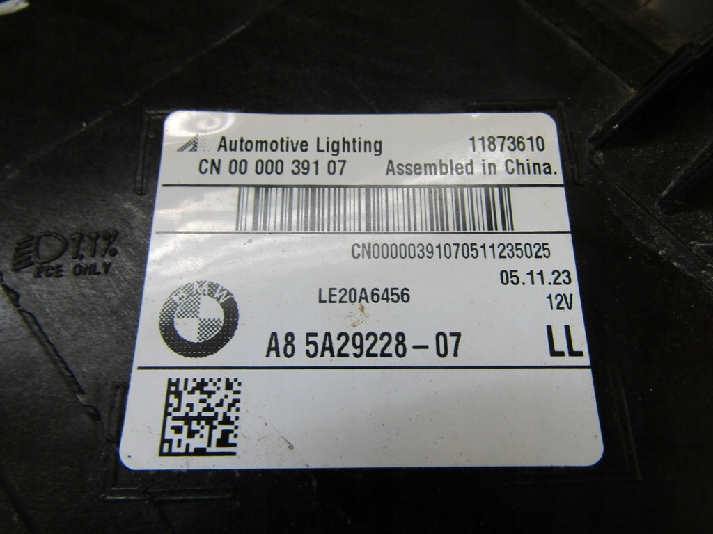 Frontscheinwerfer BMW X3 G01 G02 5A29228 LED Rechts Scheinwerfer Headlight SCH8392601106fj