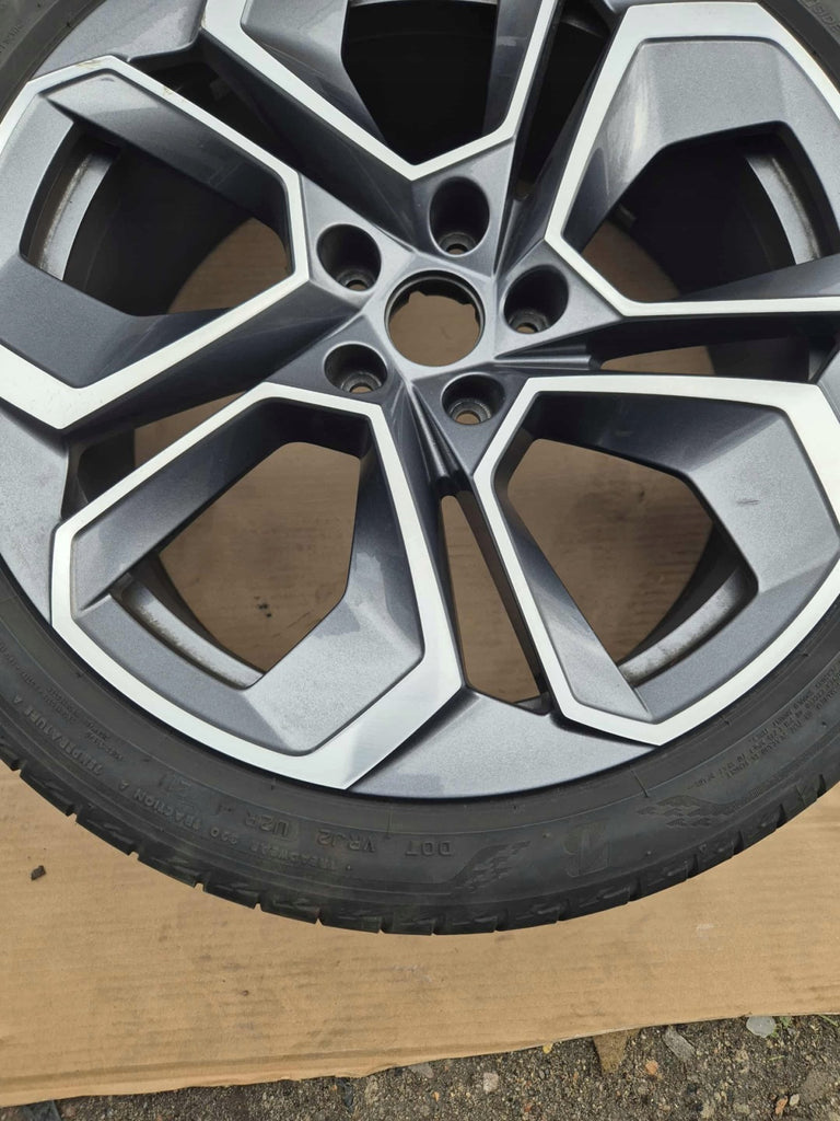 1x Alufelge 19 Zoll 7.5" 5x112 48ET Glanz Graphit 5E3601025S Skoda I Rim Wheel FEL1255630964ql