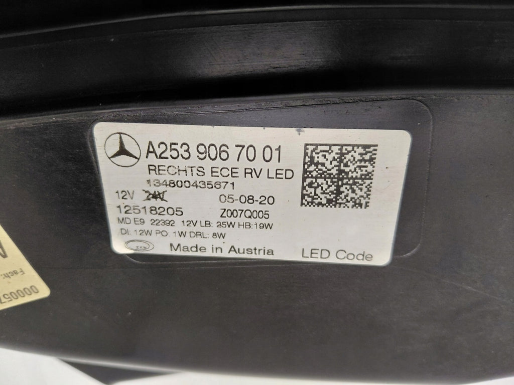 Frontscheinwerfer Mercedes-Benz Glc A2539066901 A2539067001 Full LED Ein Satz SCH3429937225zf