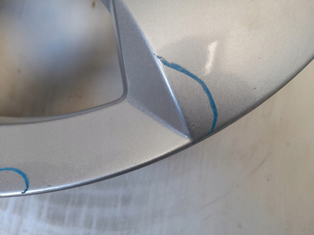 1x Alufelge 17 Zoll 7.5" 4x108 29ET Glanz Silber 9673738677 Opel Rim Wheel FEL9891110952py