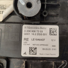 Load image into Gallery viewer, Frontscheinwerfer Mercedes-Benz W206 A2069067203 Full LED Rechts Headlight SCH1238595632fv