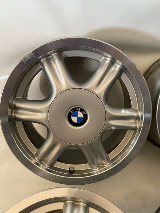4x Alufelge 15 Zoll 7.5" 5x120 Schwarz BMW E36 Rim Wheel FEL2879123752sa