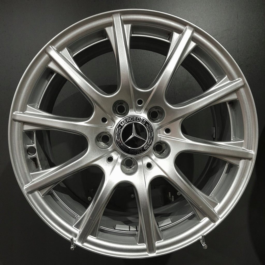 4x Alufelge 16 Zoll 6.5" 5x112 38ET A2054012400 Mercedes-Benz W176 Rim Wheel FEL9334812084dy