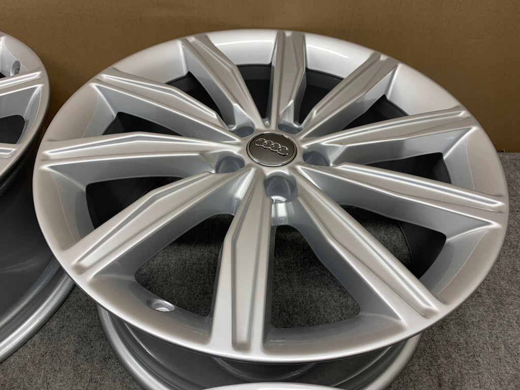 4x Alufelge 19 Zoll 8.5" 5x112 40ET Glanz Silber 4K0601025G Audi A6 C8 Rim Wheel FEL7729038147ue