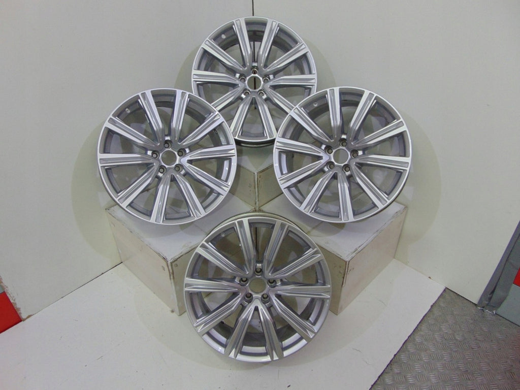 4x Alufelge 20 Zoll 8.5" 5x112 20ET Glanz Silber 4M8601025T Audi Q7 Rim Wheel FEL2838145639sz