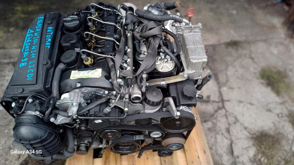 Motor Mercedes-Benz W204 646010 CDI 190TKm Diesel Engine Komplett