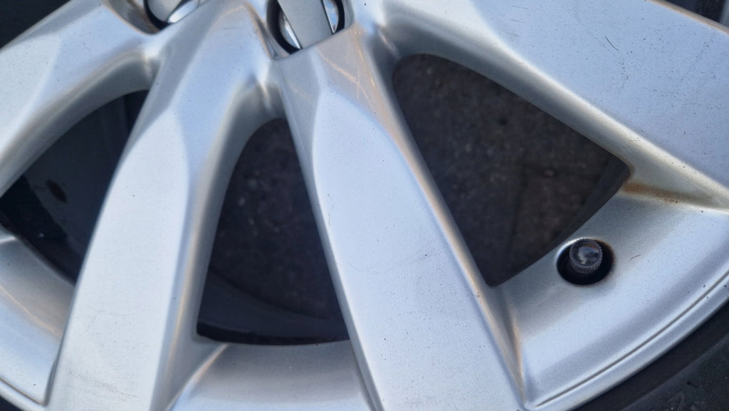 4x Alufelge 17 Zoll 8.0" 5x112 47ET Glanz Silber 8K0601025C Audi A4 B8 Rim Wheel FEL9181495276kf
