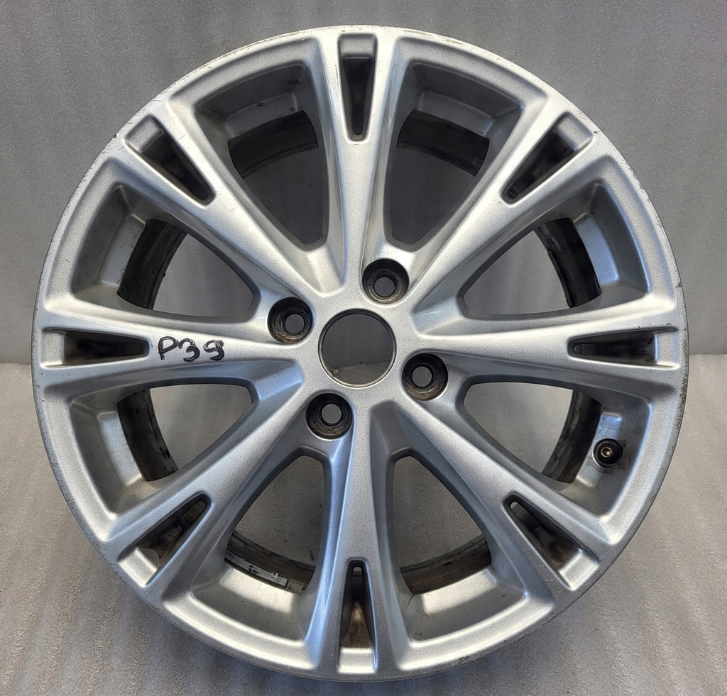 1x Alufelge 17 Zoll 7.0" 4x108 47 5ET Glanz Silber C1BC-FB MA-DAR81 Ford Fiesta