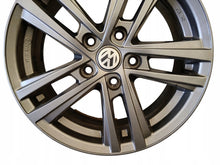 Load image into Gallery viewer, 1x Alufelge 16 Zoll 6.0" 5x112 Glanz Silber SE026016 VW Passat B7 Rim Wheel FEL9105790764he