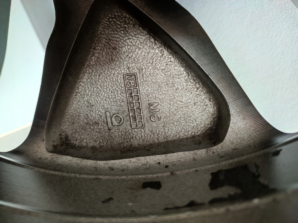 1x Alufelge 18 Zoll 7.0" 5x114.3 38ET CAR7777 Mitsubishi Outlander Rim Wheel