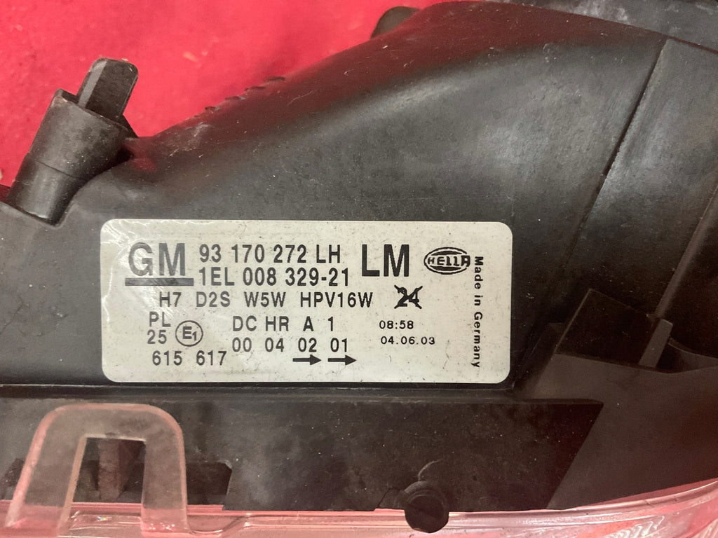 Frontscheinwerfer Opel Astra G 24406561 Xenon Links Scheinwerfer Headlight