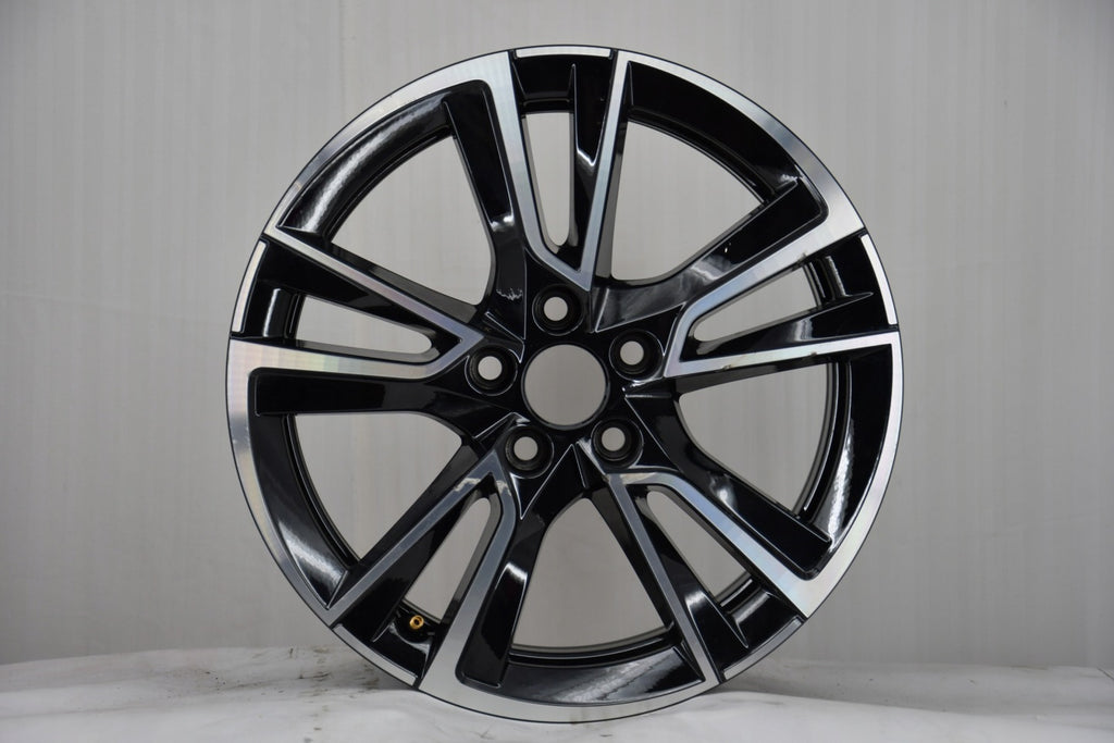 1x Alufelge 16 Zoll 6.0" 5x100 45ET Glanz 6VA601025B Skoda Rim Wheel FEL3211357685wj